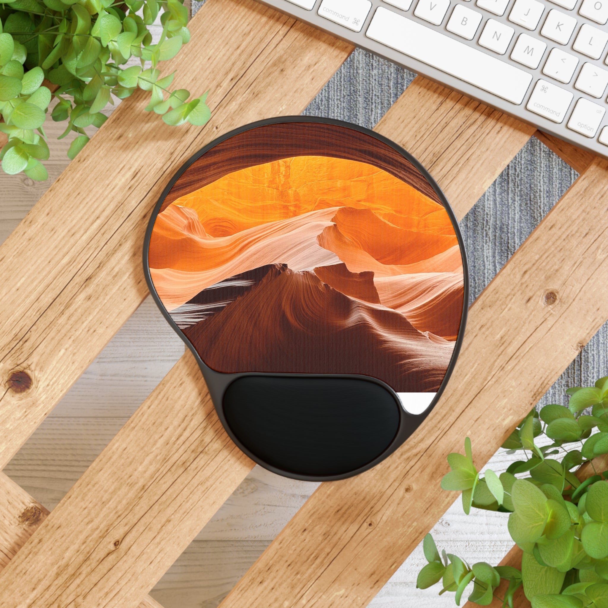 Mouse Pad With Wrist Rest