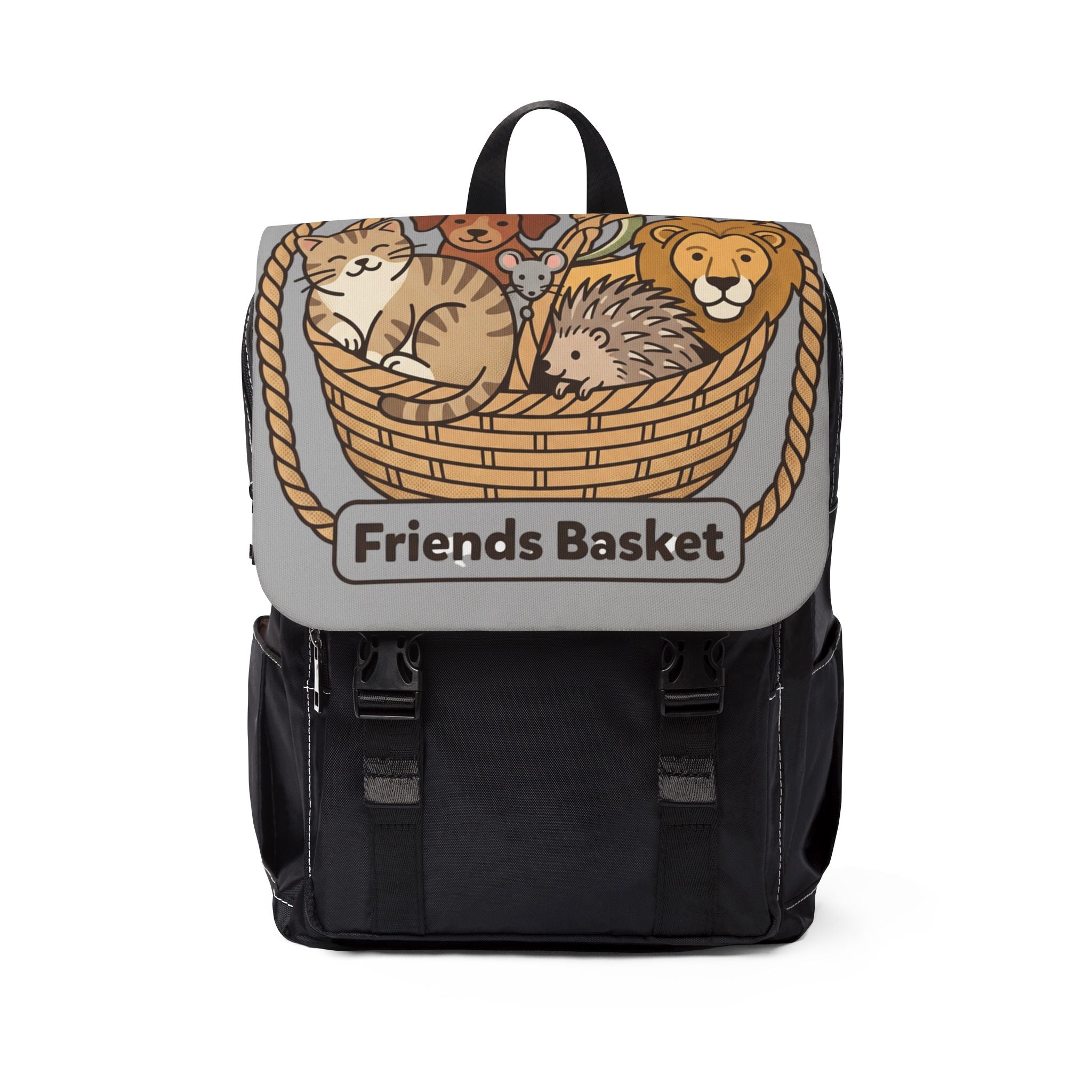 Unisex Casual Shoulder Backpack